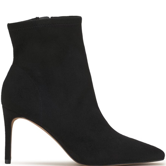 Jessica Simpson black Semaja Faux Suede Pointed Toe Booties 7.5 - Picture 2 of 14